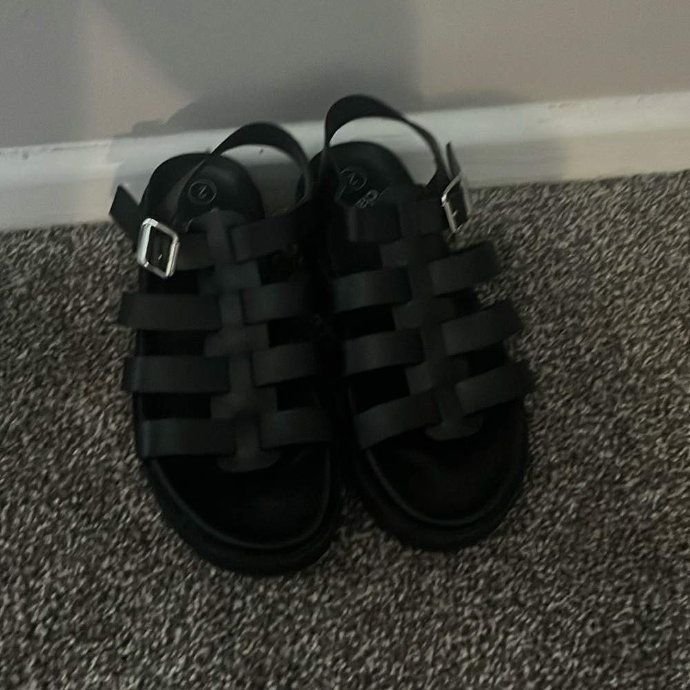 Worn once girls sandals